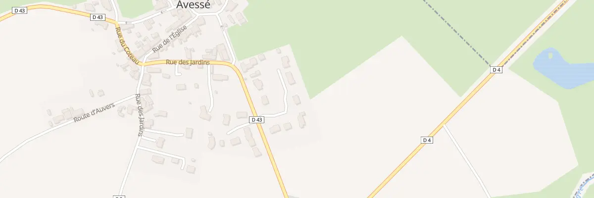 Plan du 8 Rue de la Ferronnerie à Avessé