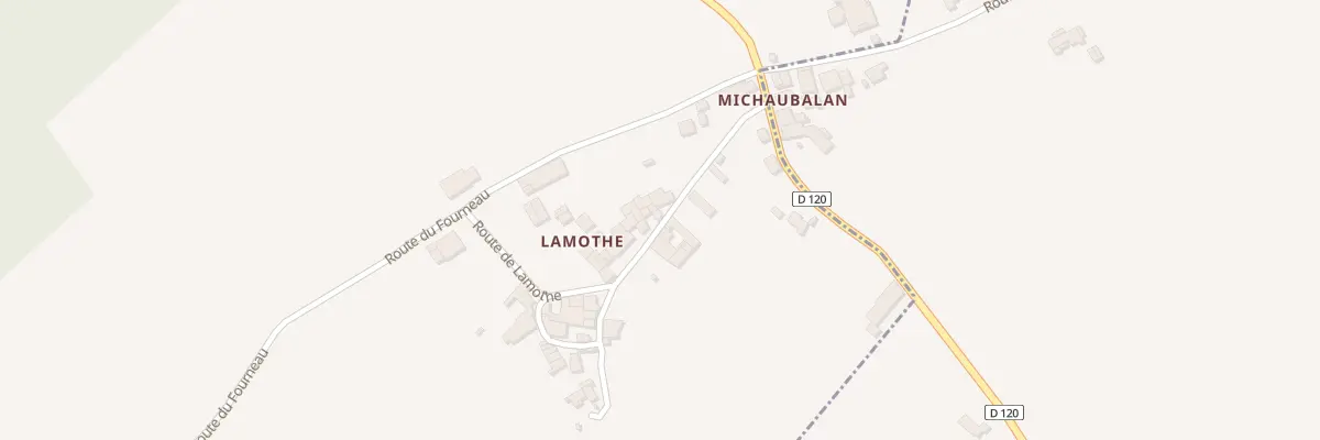Plan du 12 Lamothe à Gabarnac