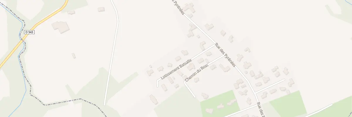 Plan du 6 Lot Batsalle à Saint-Jammes