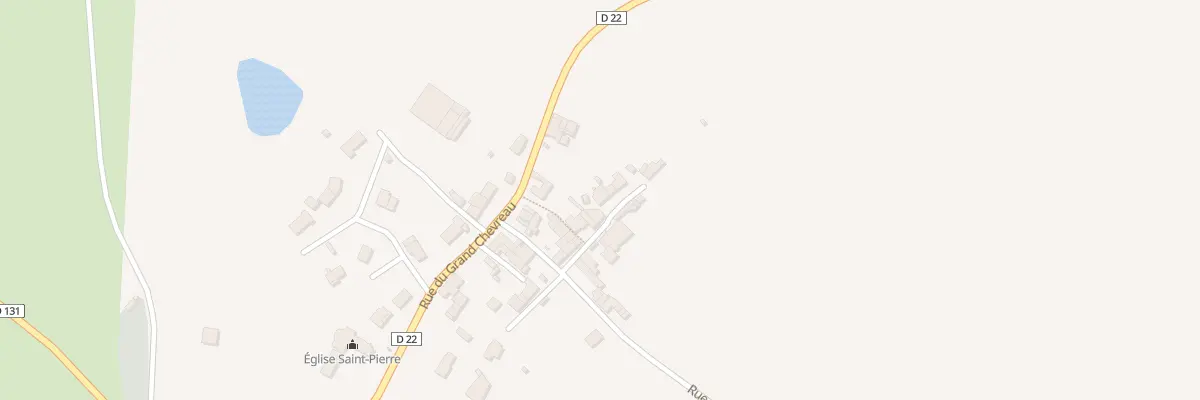 Plan du 7 Chem du Grand Pre à Vouhé