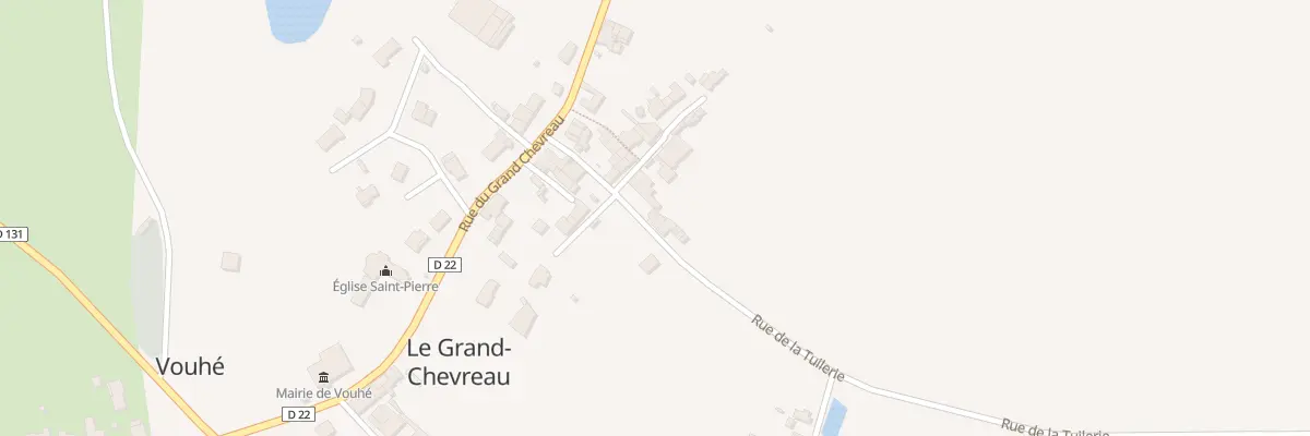 Plan du 7 Rue de la Tuilerie à Vouhé