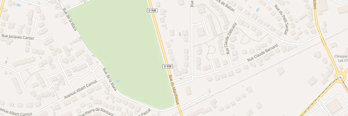 Plan du 99 Rue du Marchioux à Parthenay