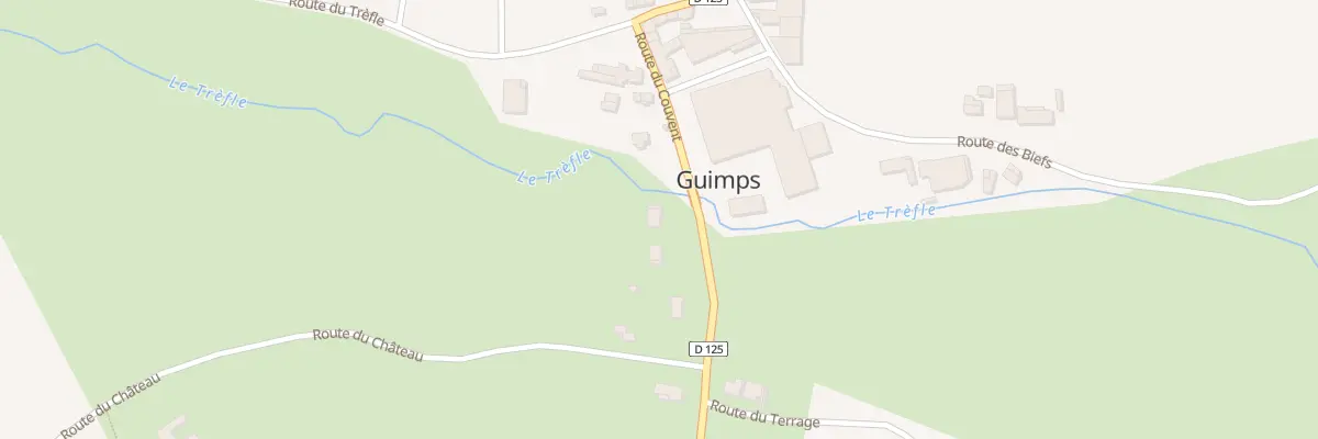 Plan du 4 Che Prés Jean du Bourg à Guimps