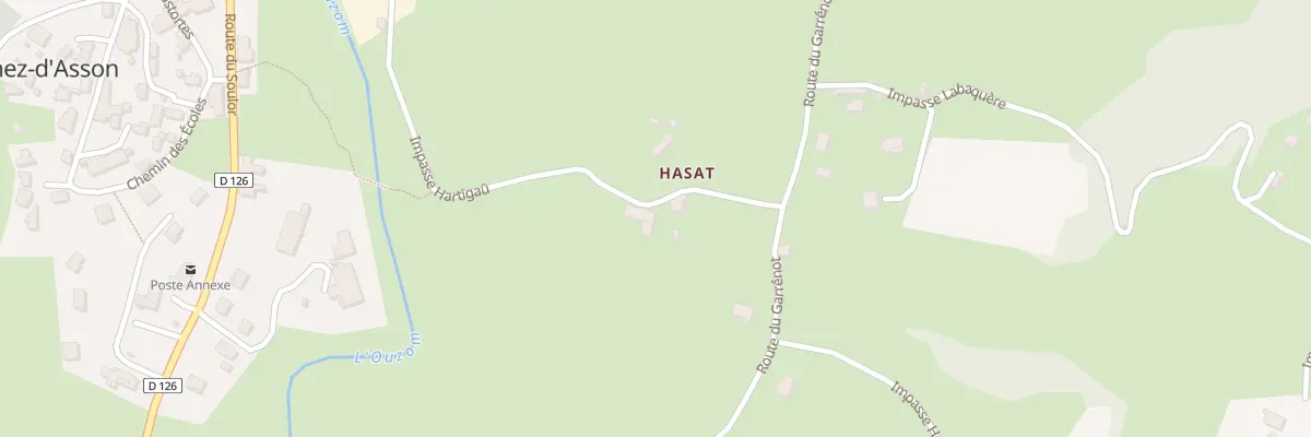Plan du 5 Imp Hartigaü à Arthez-d’Asson