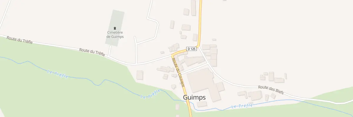 Plan du 12 Rte du Jardin d’Amour à Guimps