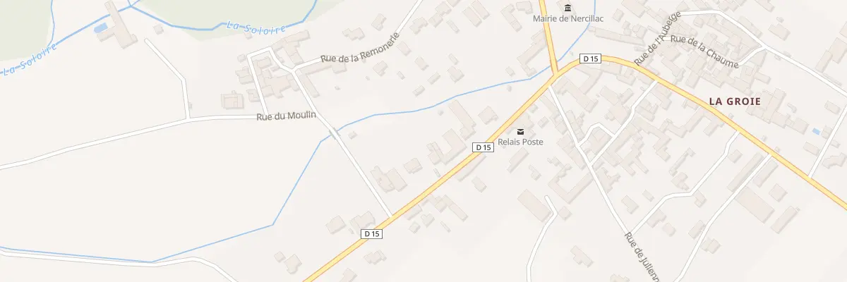 Plan du 178 Rue de Cognac à Nercillac