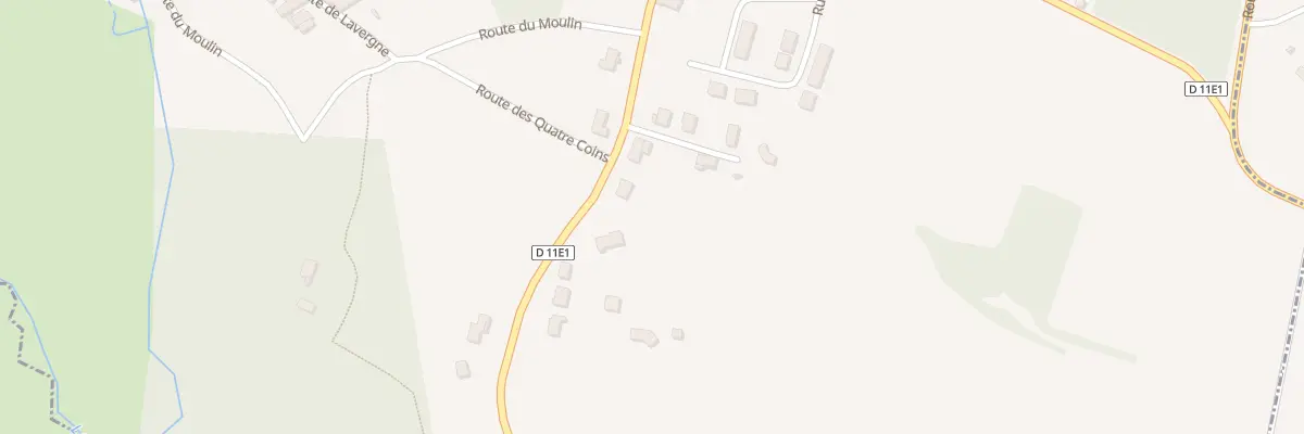 Plan du 136 L’Olivey à Daignac