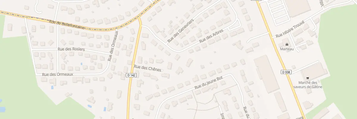 Plan du 27B Rue des Arbres à Pompaire