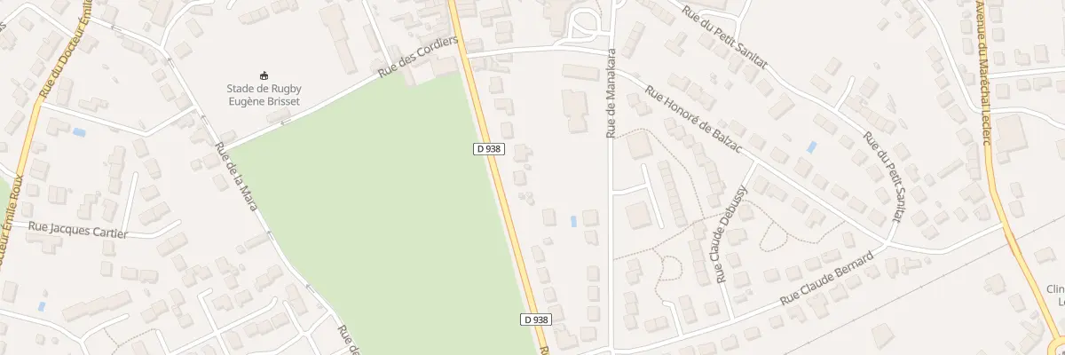 Plan du 89 Rue du Marchioux à Parthenay