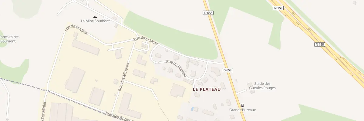 Plan du 4 Rue du Plateau à Soumont-Saint-Quentin