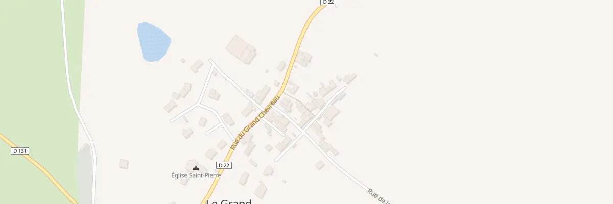 Plan du 5 Che du Grand Pre à Vouhé