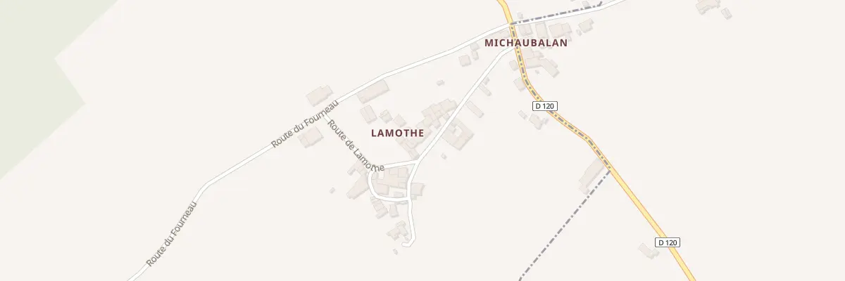 Plan du 5B Lamothe à Gabarnac