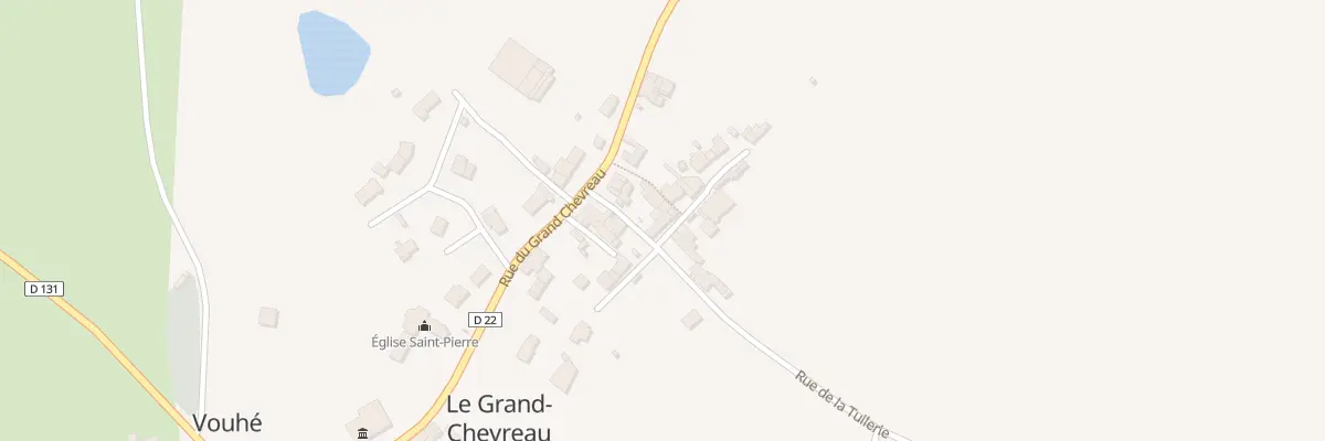 Plan du 3 Chem du Grand Pre à Vouhé