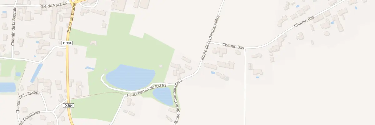 Plan du 26 Rte de la Chimbaudiere à Aigondigné