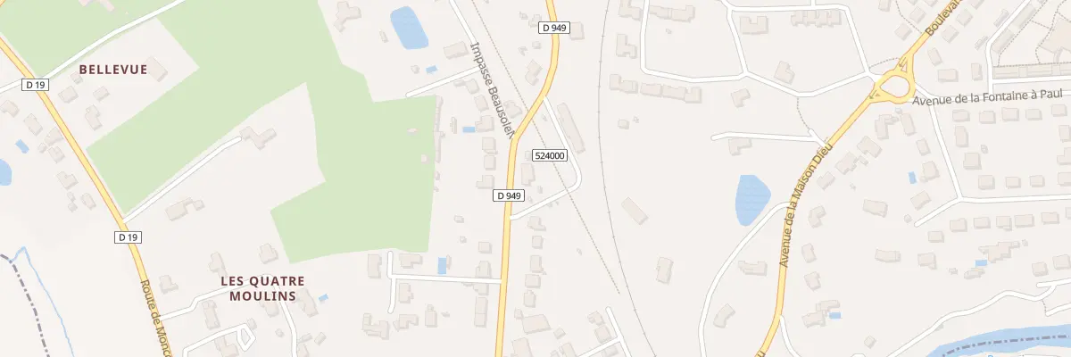 Plan du 36 Av de la Moriniere à Châtillon-sur-Thouet