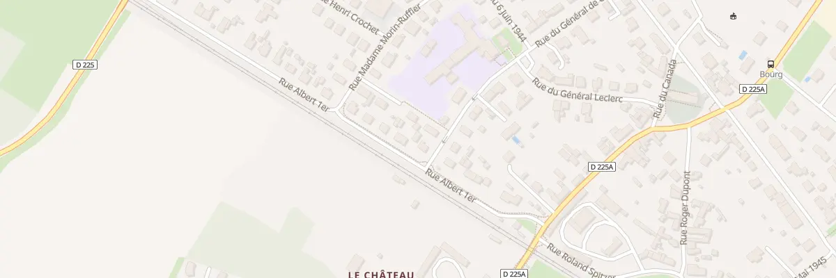 Plan du 1 Av Mal de Lattre de Tassigny à Frénouville