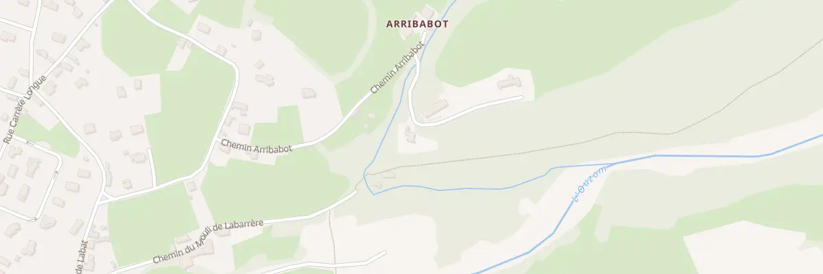 Plan du 2 Che de Coum à Asson