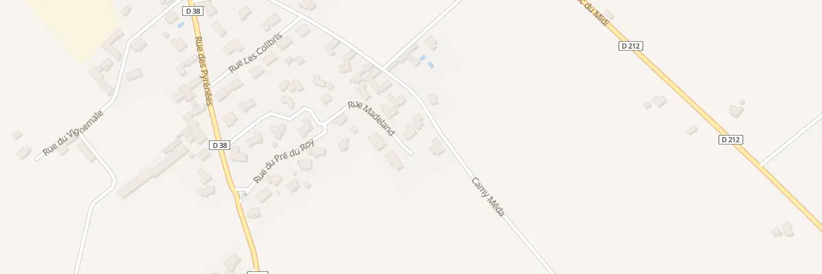 Plan du 9 Rue Madeland à Angaïs