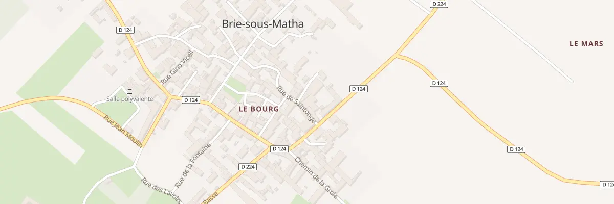 Plan du 9 Rue de la Cote de l’If à Brie-sous-Matha