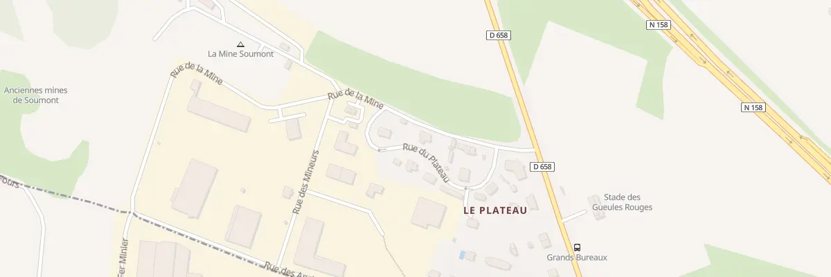 Plan du 5130 Rue du Plateau à Soumont-Saint-Quentin