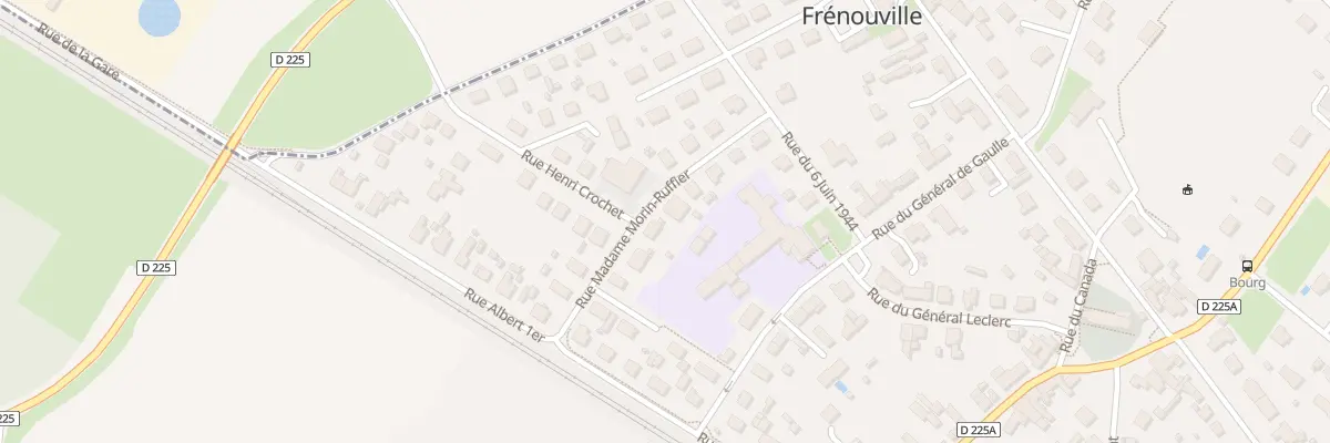 Plan du 8 Rue Madame Morin Ruffier à Frénouville
