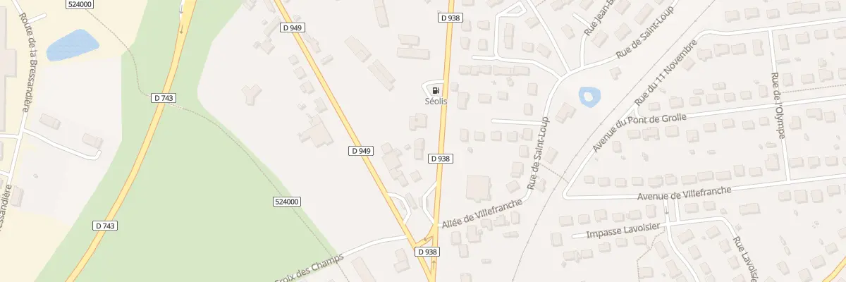 Plan du 5 Rte de Thouars à Châtillon-sur-Thouet