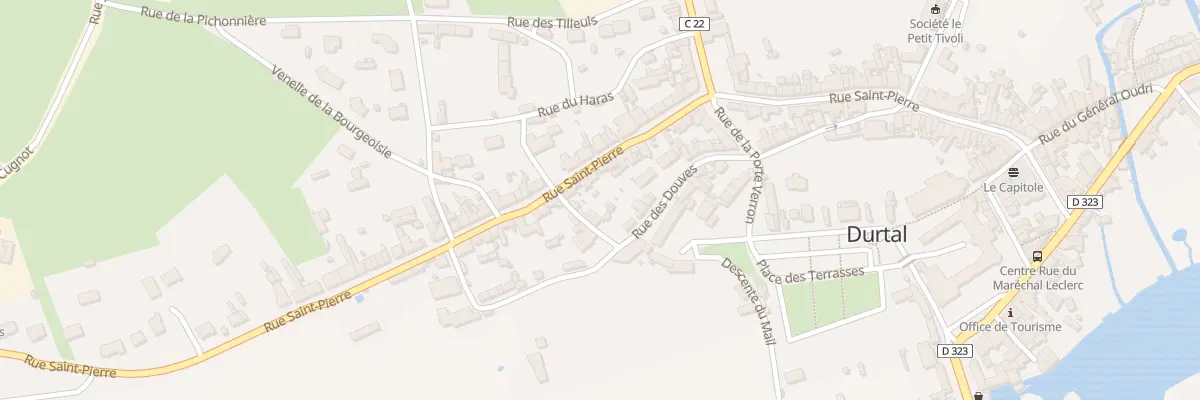 Plan du 79 Rue Saint-Pierre à Durtal