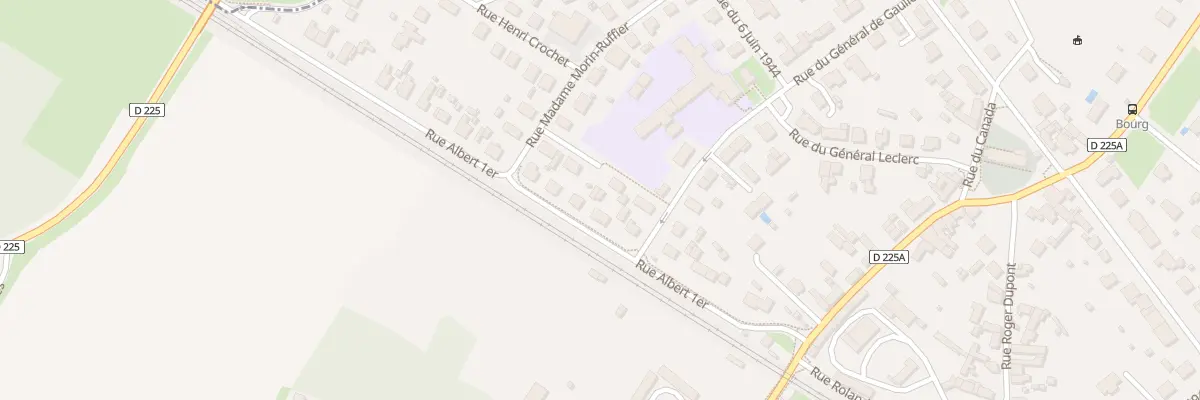 Plan du 14 Rue Albert Premier à Frénouville