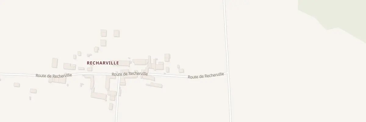 Plan du 2 Rte de Recherville à Segonzac