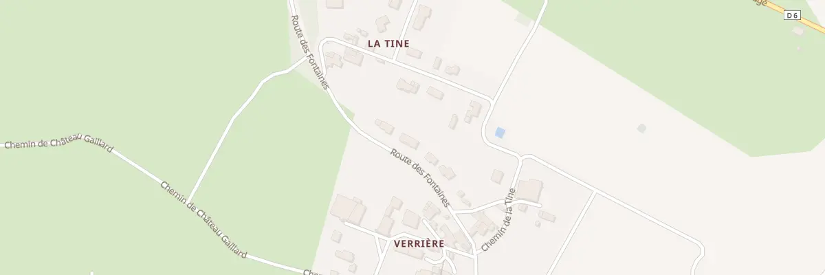 Plan du 7 Rte des Fontaines Verriere à Saivres