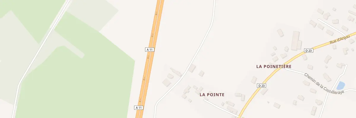 Plan du 326 La Maison Neuve à La Chapelle-d’Aligné