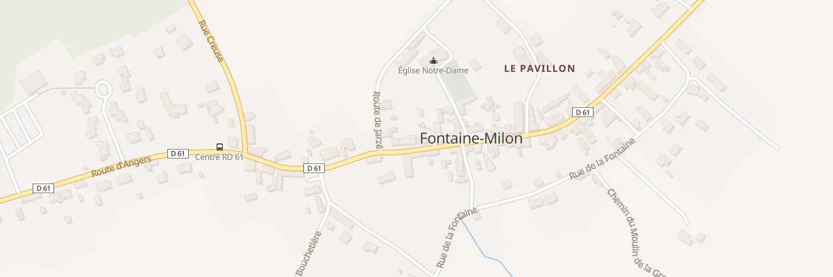 Plan du 36 Rue David d’Angers à Mazé-Milon