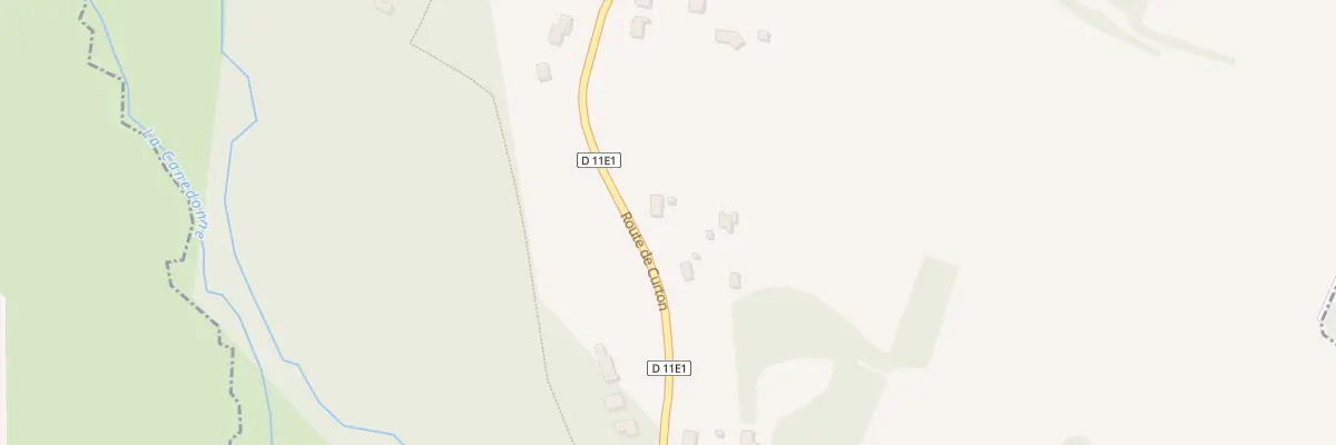Plan du 156 L’Olivey à Daignac