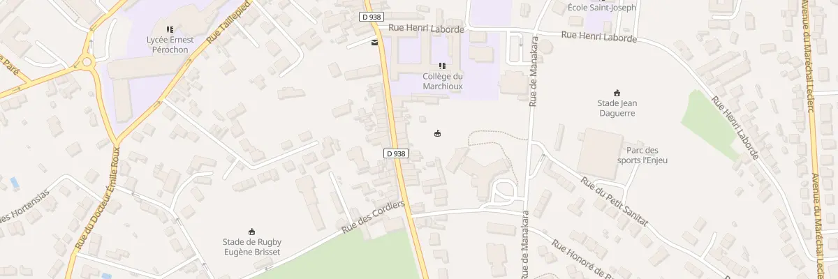 Plan du 47 Rue du Marchioux à Parthenay