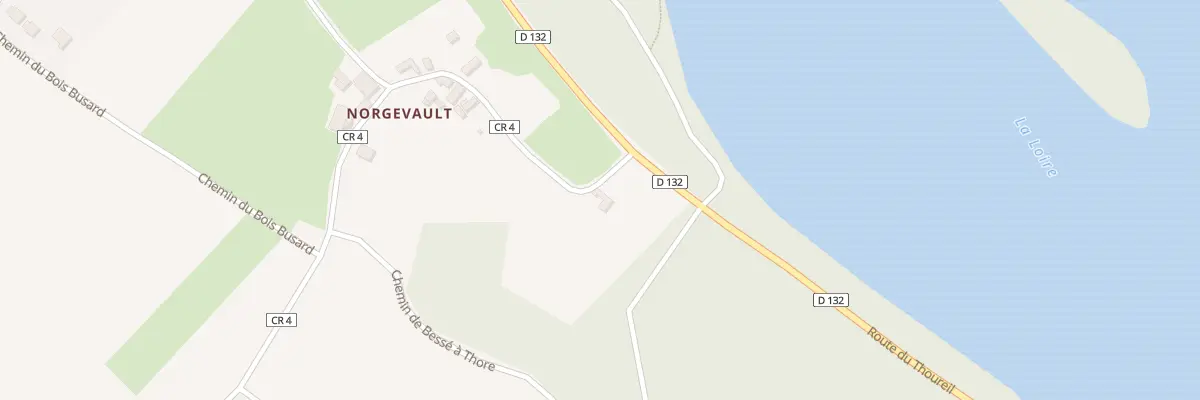 Plan du 1 Che de Norgevault à Gennes-Val-de-Loire