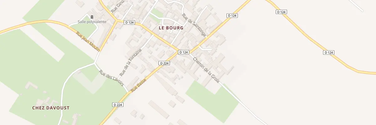Plan du 1 Gr Grand’Rue à Brie-sous-Matha