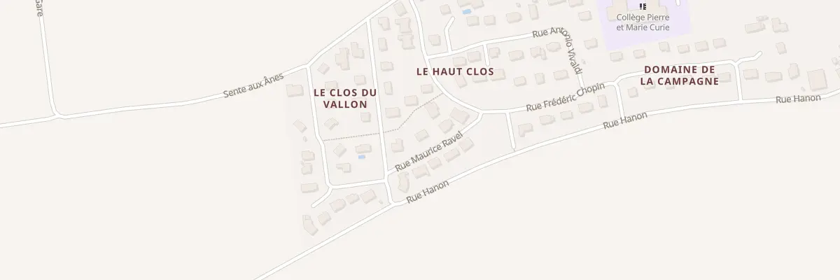 Plan du 6 Rue Maurice Ravel à Potigny