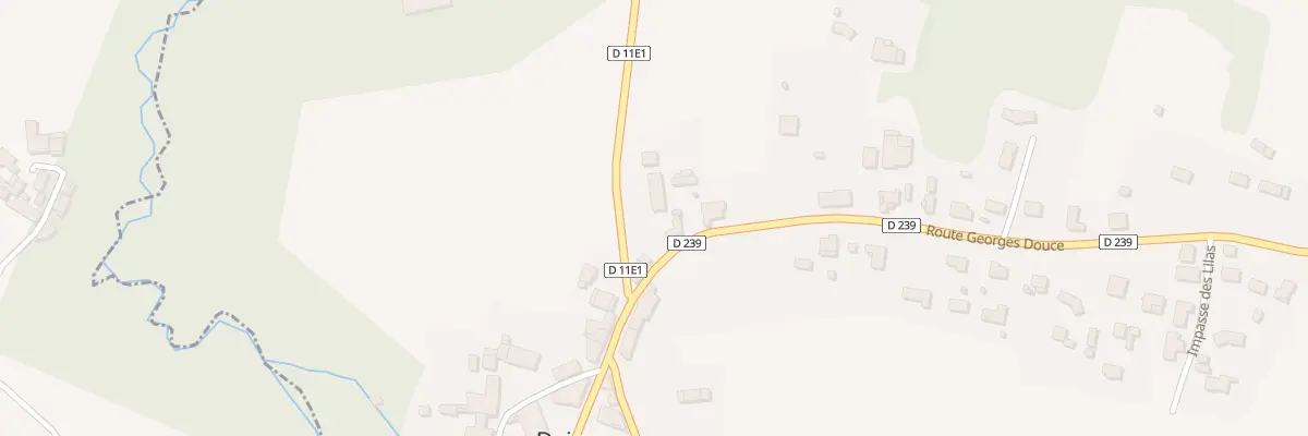 Plan du 29 Baringue à Daignac