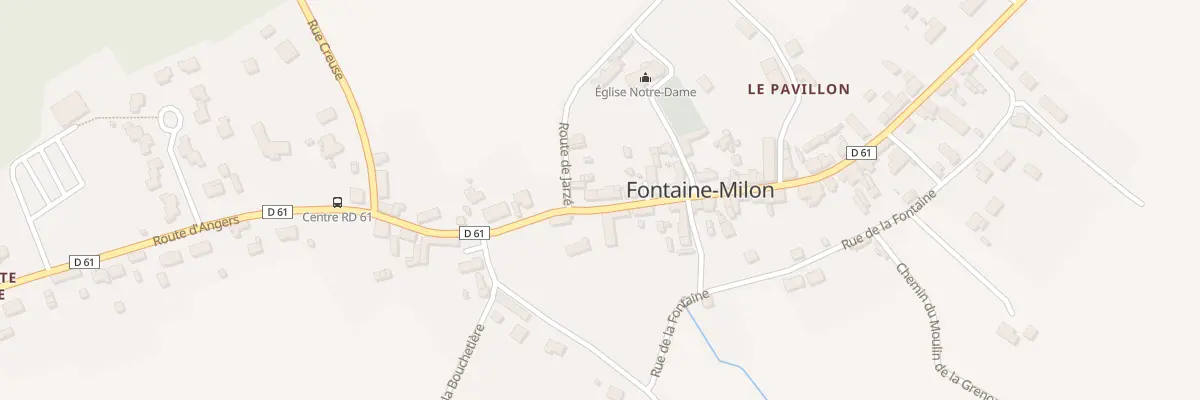 Plan du 38A Rue David d’Angers à Mazé-Milon