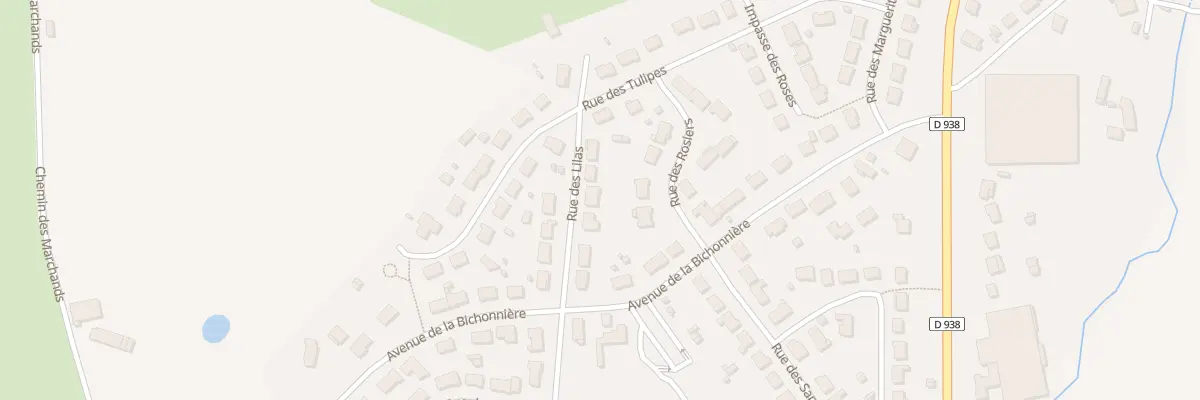 Plan du 8 Rue des Lilas à Viennay