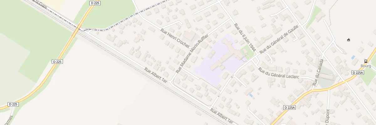 Plan du 4 Rue Madame Morin Ruffier à Frénouville