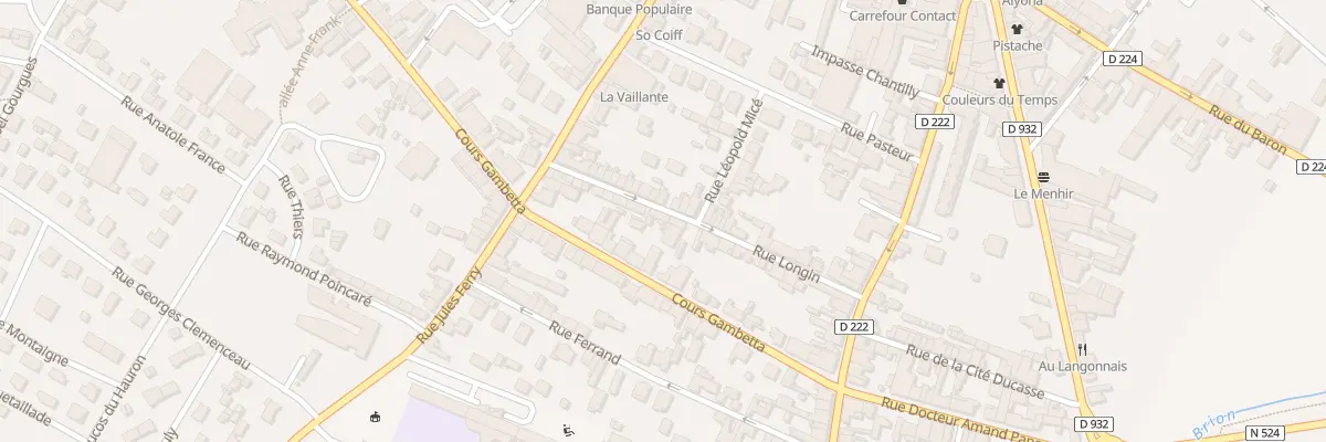 Plan du 27 Rue Longin à Langon