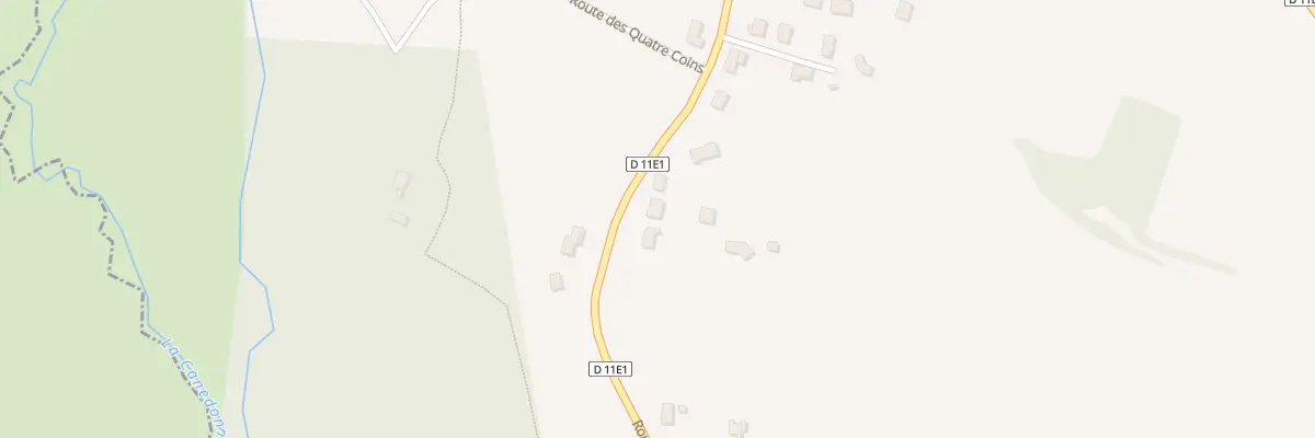 Plan du 135 L’Olivey à Daignac