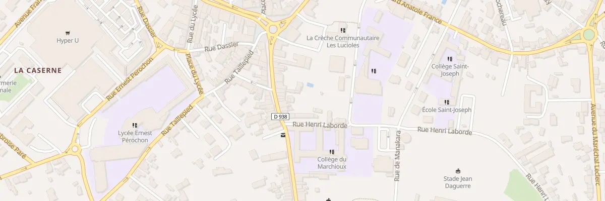 Plan du 17 Rue du Marchioux à Parthenay