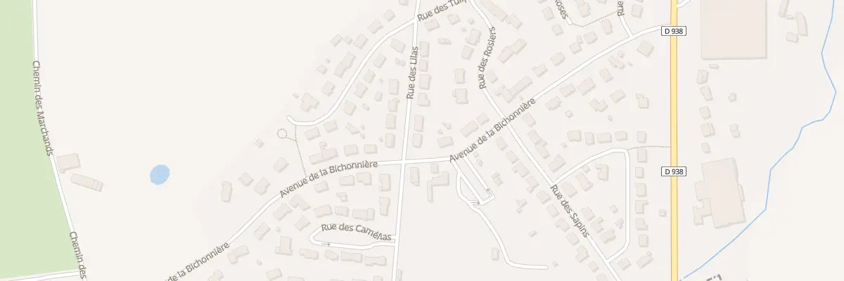 Plan du 2 Rue des Lilas à Viennay