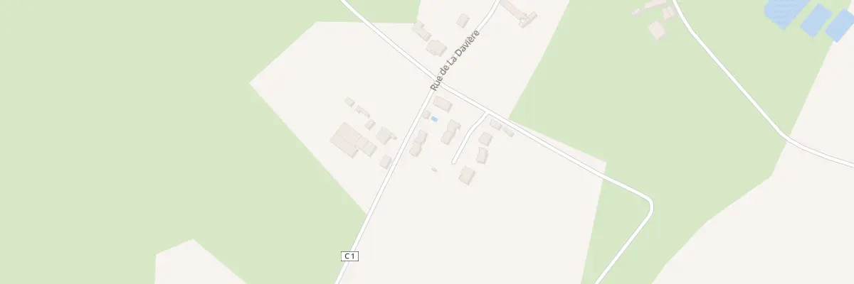 Plan du 27 Rue de la Davière à Boussais