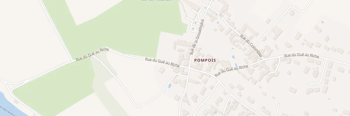 Plan du 1 Rue de la Gosselinière à Sainte-Verge