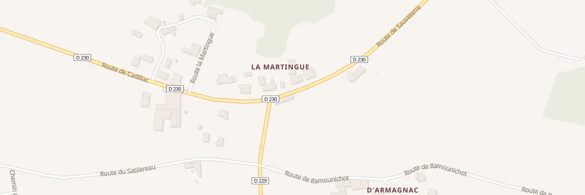 Plan du 7 La Martingue-Nord à Monprimblanc