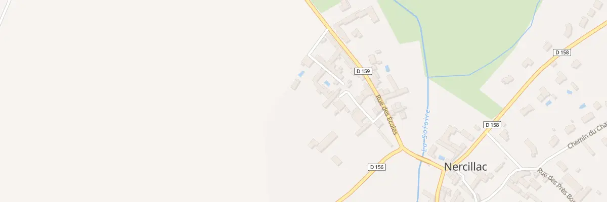 Plan du 82 Imp du Tillet à Nercillac