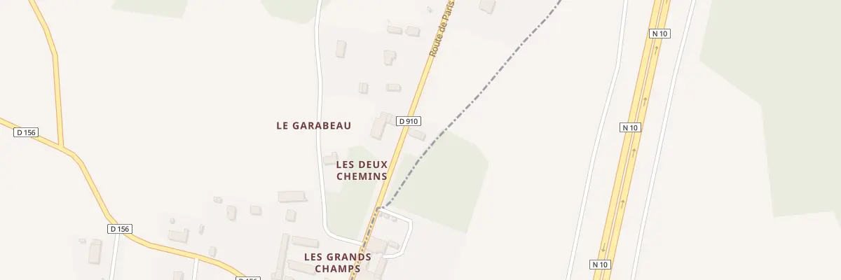 Plan du 5031 La Potence à Pouillac
